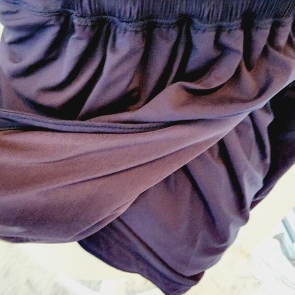 LULULEMON BLUE HOODED GATHERED WAIST ZIP POCKET JACKET SIZE 4 - Picture 9 of 12